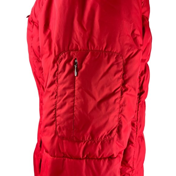 Land's End Red Puffy Down Jacket, Women's Size XL, 18-20 - Picture 10 of 16